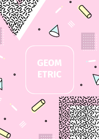 Geometric Pastel Pink 4