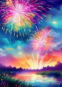 Beautiful Fireworks Theme#616