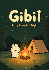 Gibii: Cozy Campfire Night