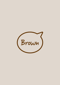 Simple Brown No.5
