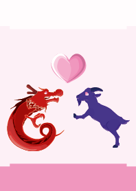 ekst Red (Dragon) Love Blue (Sheep)