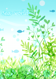 緑溢れる海の世界#fresh
