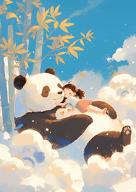 熊貓&小公主❤愛の抱抱