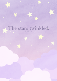 The stars twinkled - PURPLE 3