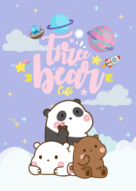 Bear Pastel Galaxy Pink Violet