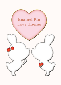 Enamel Pin LOVE Pair 63