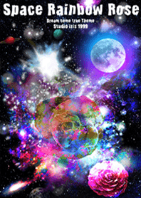 Space Rainbow Rose2
