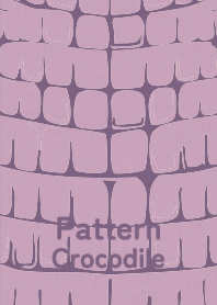 Pattern Crocodile benifuji
