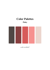 Color Palettes Pinky