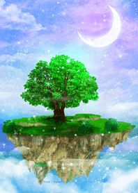 幻想的✨空に浮かぶ島