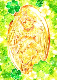 Happy Clover and Rutile Dragon