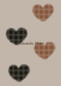 mokomoko heart -black chocolate- 2