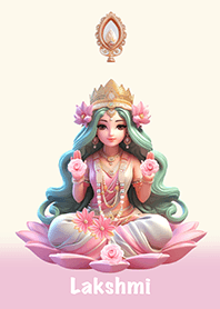 Lakshmi, good fortune, money, wealth