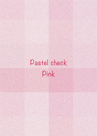 Pastel check -PInk-