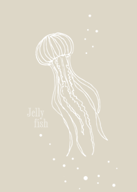 simple jelly fish line art