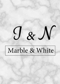 I&N-Marble&White-Initial