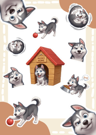 Husky Happy Days
