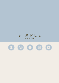 SIMPLE ICON-BLUE- 12