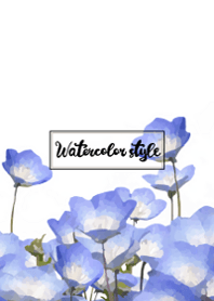 Watercolor style Theme ver.Japan 4