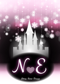 N&E-Initial-Snow Castle-Baby pink