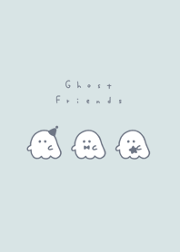 Ghost Friend(line)/ light blue WH