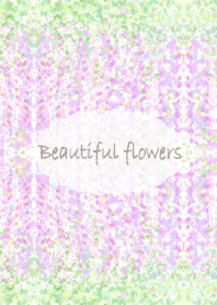 Beautiful flowers wisteria