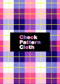 Check Pattern Cloth Pink