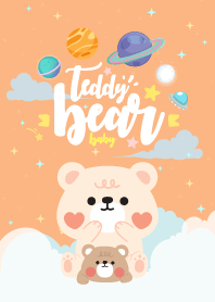 Teddy Bear Galaxy Orange