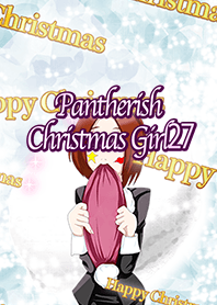 Pantherish Christmas Girl27