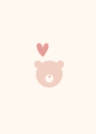 BEAR / SIMPLE / MILK PINK