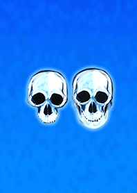 Crystal skull blue2