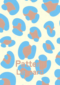 Pattern Leopard Fogget Minut Blue