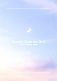 Crescent Moon and Stars39/Natural Style