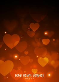 Love Heart Orange-FAVORITE