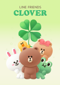 LINE FRIENDS 幸運草