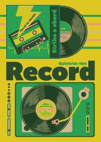 Record _ rasta color