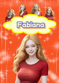 Fabiana beautiful girl red05