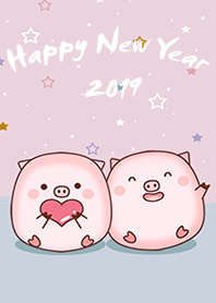 สวัสดีปีหมูดุ๊กดิ๊ก 2019