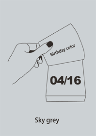 生日顏色 4月16日 簡單