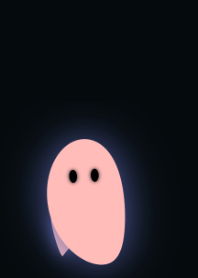 pink | cute ghost