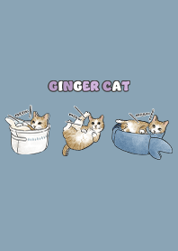 gingercat5 / pale blue