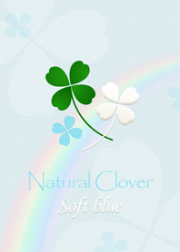 Natural Clover. "Soft blue"
