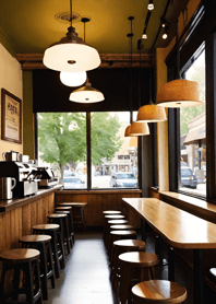 Cozy Coffee shop EeF5C5