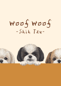 Woof Woof - Shih Tzu - AUTUMN COLORS