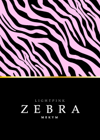 ZEBRA -LIGHT PINK-