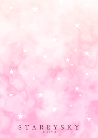 STARRY SKY-PINK WHITE- 17