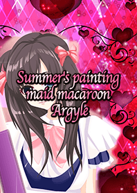 Summer's painting maid macaroon Argyle