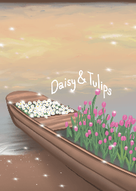 Daisy and tulips (Revised Version)