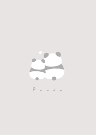 Cuddling Panda/ light beige