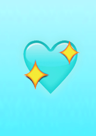 Heart blue where you can be a lover